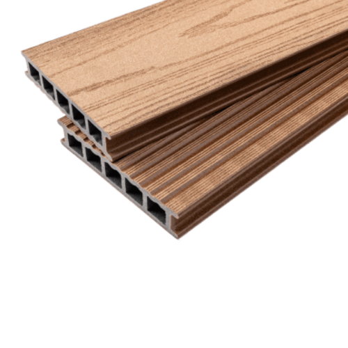 Therra Wood Composite Decking Board Tropical Brown  140mm x 26mm x 3.6m