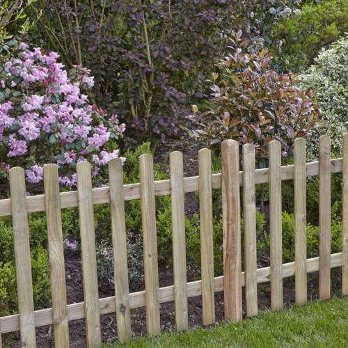 6Ft X 3Ft (1.83M X 0.9M) Pressure Treated Ultima Pale Picket Fence Panel - Pack Of 3 (Home Delivery)