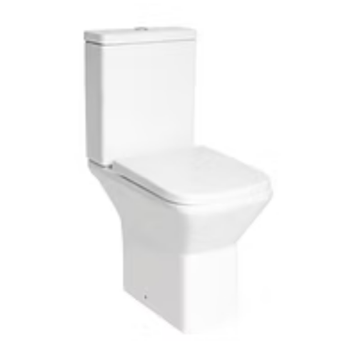 Closed Couple Toilet Pan, Cistern & Soft Close Seat 