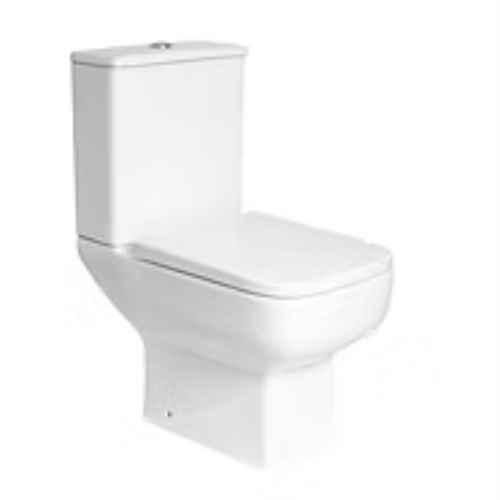 Comfort Height Toilet Pan, Cistern & Seat