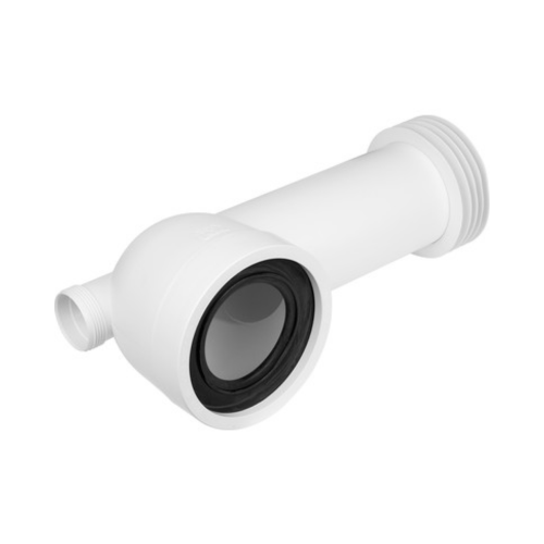 McAlpine Flexible 90? WC Connector 220mm-400mm WC-CON8V