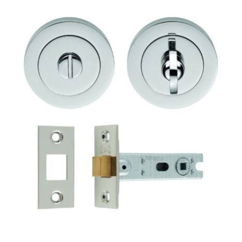 Carlisle Brass Bathroom Door Ultimate Pack Polished Chrome