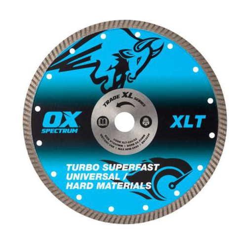 Ox Trade XL Turbo Diamond Blade Universal And General Purpose 230/22.23mm