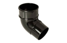 Black Round Downpipe & Fittings