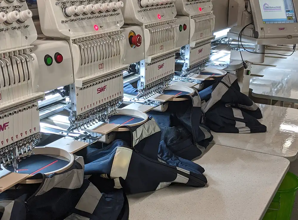 Active Group give you fast turnarouond on customised workwear