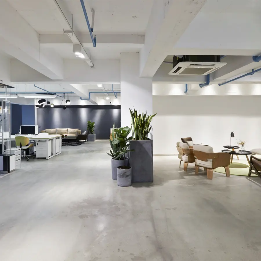 Space being used smartly in the office