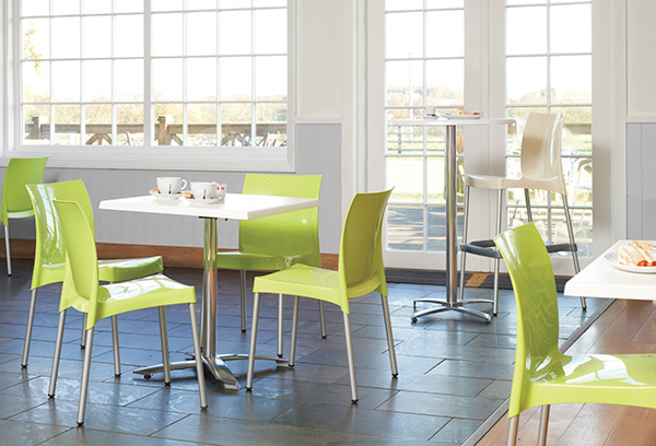 Hospitality furniture for office breakout and social spaces