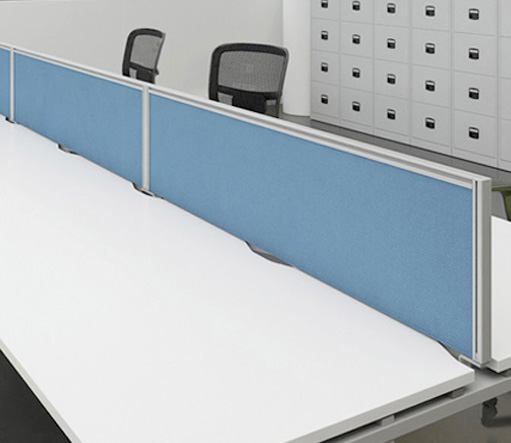 Office screens for privacy, focus and space zoning