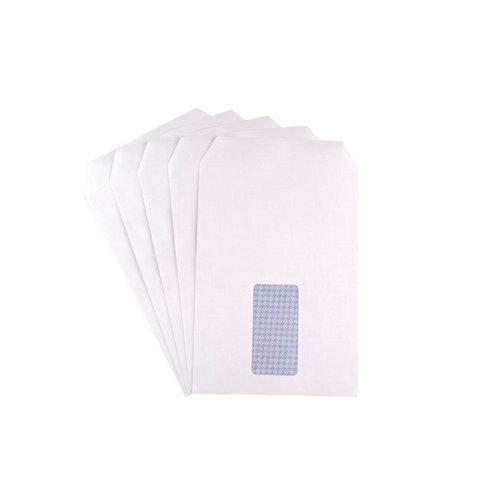 POS C5 Envelopes Window Pocket Self Seal 90gsm White (Pack of 500)