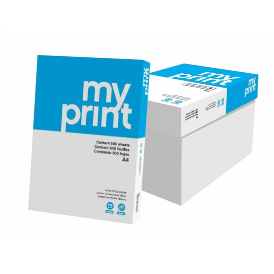 My Print Multi-Purpose Laser/Copier Paper A4 White Pk500 (Box)