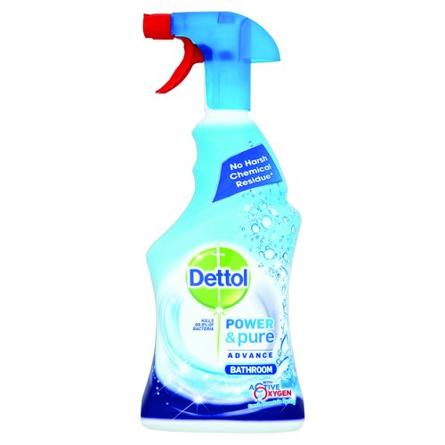 Dettol Power & Pure Bathroom Cleaner Spray 750ml Ref RB788783