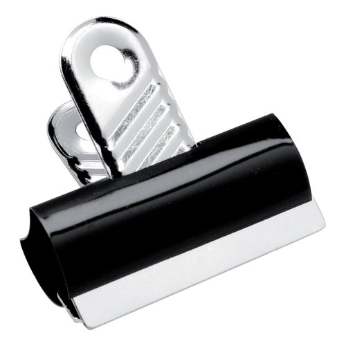 5 Star Office Grip Clips Metal Width 40mm Black [Pack 10]