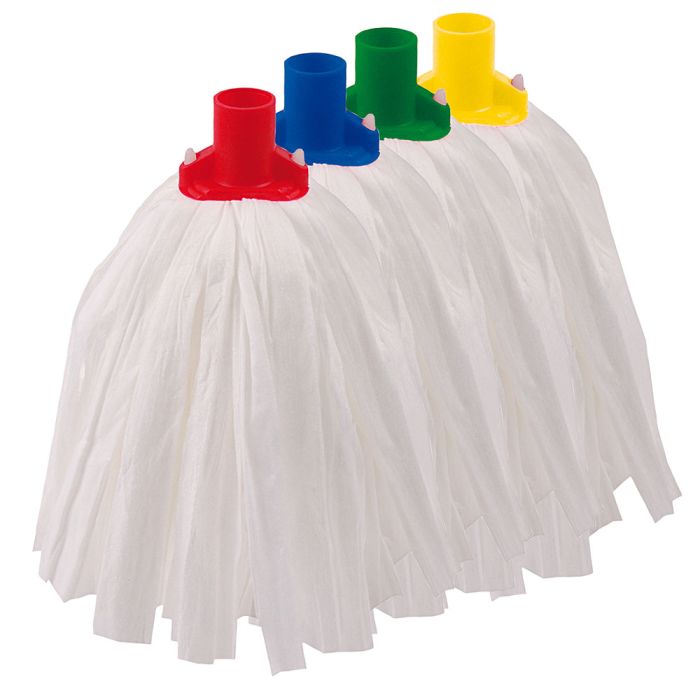 Hygiene Standard Big White Socket Mop Head Blue