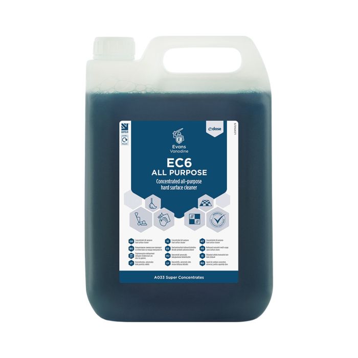Evans e:dose EC6 All Purpose Concentrate 5 Litre