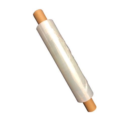 POS Clear Pallet Wrap 400mm x 200m 17 Micron Extended Core (Pack of 6)