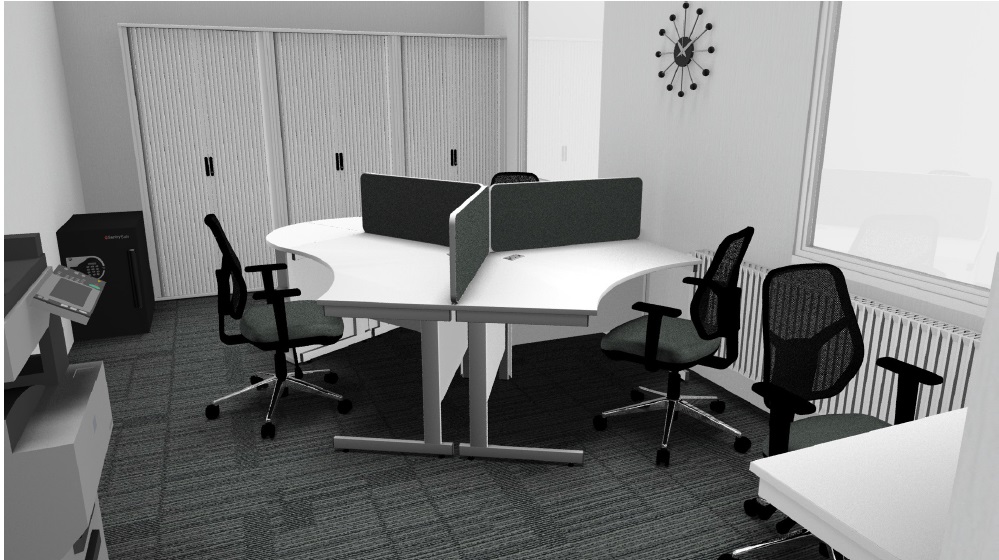 3D office visualisation