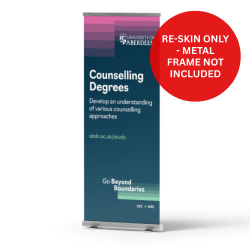 Full Colour Pull Up Banner 800mm x 2m (RE-SKIN)