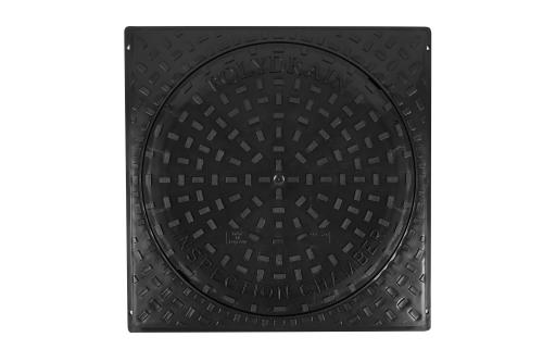 SQUARE 450mm Plastic Manhole Cover (A15 1.5T)