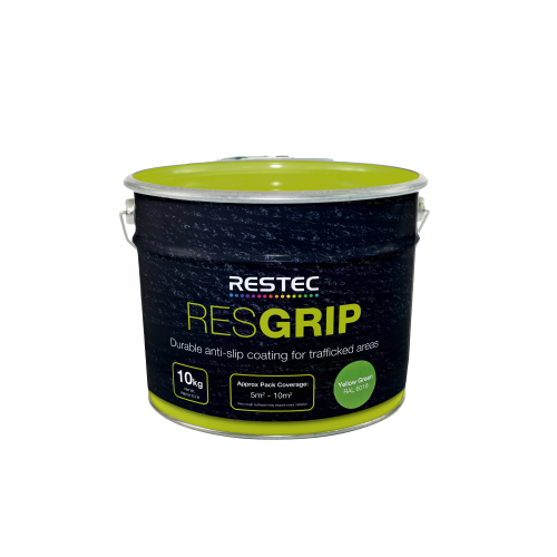 Resgrip Anti-Slip Coating 10kg (Yellow Green - RAL 6018)