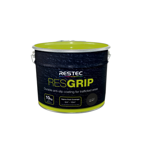Resgrip Anti-Slip Coating 10kg (TraBlack - RAL 9017)