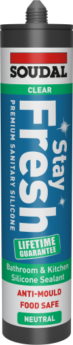 Stay Fresh Sanitary Silicone Clear