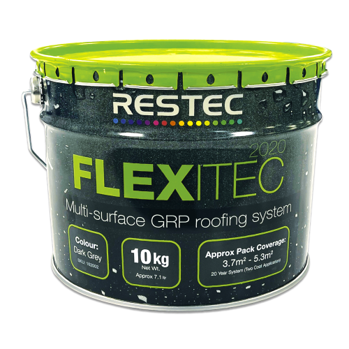 Flexitec 2020 Resin 10 kg (Dark Grey)