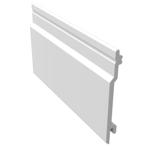 100mm Open V Cladding White