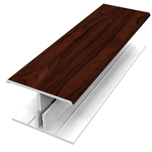 2 Part H Trim 3m - Rosewood