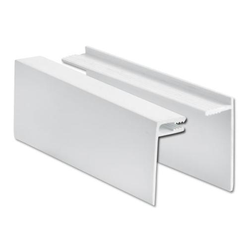 uPVC 2 Part Universal Trim - White 5m