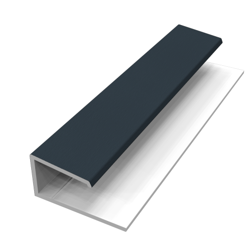 uPVC Shiplap Universal Channel - Anthracite Grey 5m