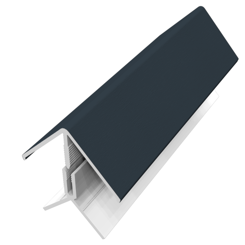 uPVC Shiplap 2 Part External/Internal Corner Trim - Anthracite Grey 5m