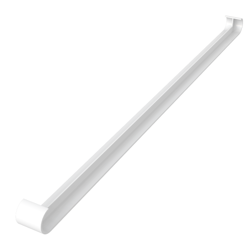 Freefoam 600mm Bullnose Double Joint White