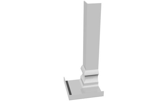 Freefoam Ogee Internal Corner White