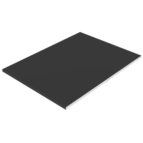 Freefoam 225mm Flatboard Black (Smooth)