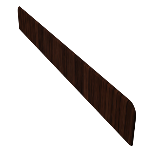 300mm End Cap Rosewood