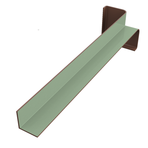 300mm Internal Corner Chartwell Green