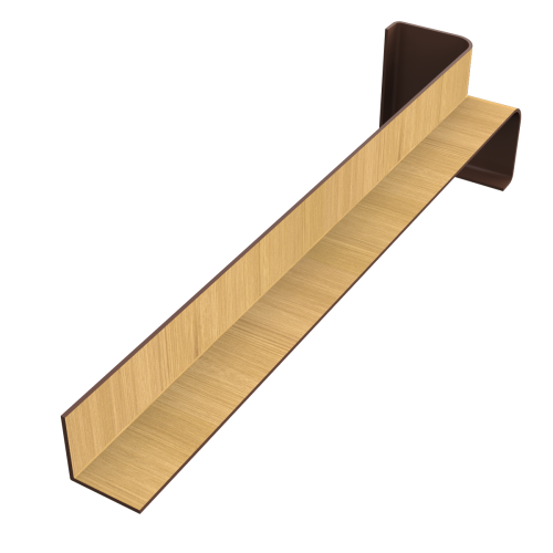 300mm Internal Corner Irish Oak