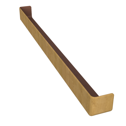 600mm Double External 90* Corner Irish Oak