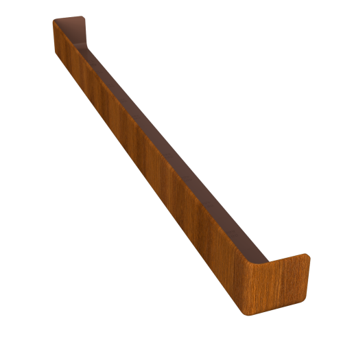 600mm Double External 90* Corner Golden Oak