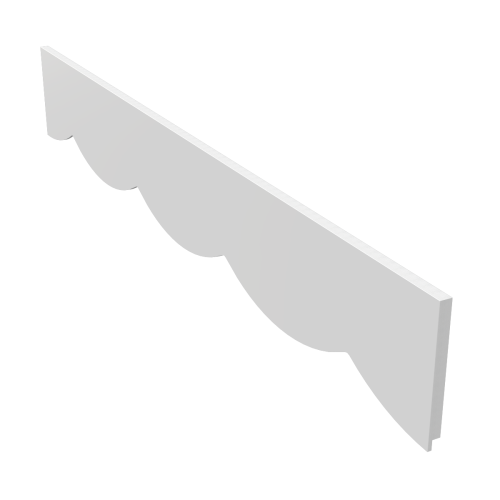 Freefoam 220mm Decorative Fascia Convex (FM04)