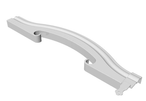 White Decorative Fascia Mouldings