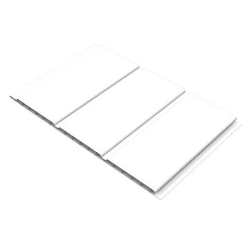 Freefoam uPVC 10mm Hollow Soffit White 5m x 300mm