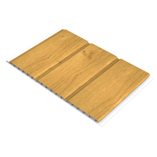 Hollow Soffit Woodgrain Irish Oak
