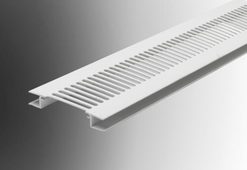 10mm uPVC Vent Trim for Refurbs White 5m