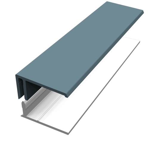 2 Part Universal Edge Trim 3m Colonial Blue