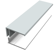 2 Part Universal Edge Trim 3m Pale Blue