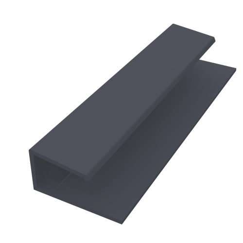Universal Edge Trim 3m Slate Grey