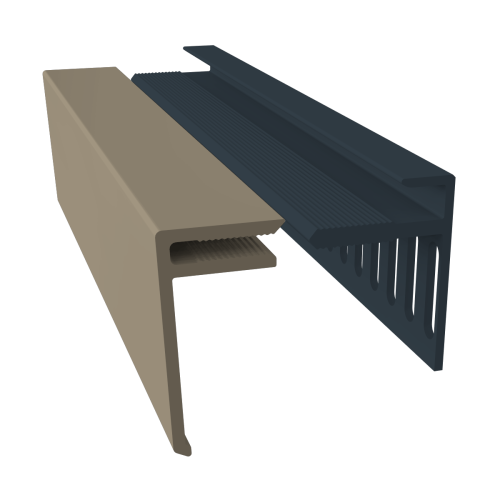 Vented Starter and Closer Trim 3m Argyl Brown