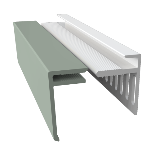 Vented Starter and Closer Trim 3m Sage Green