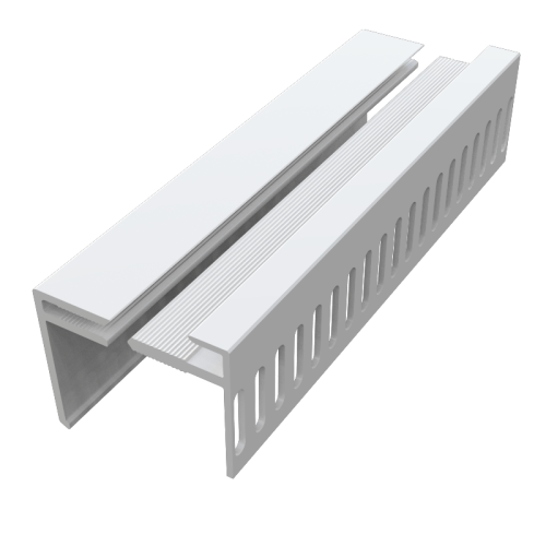 Vented Starter and Closer Trim 3m White